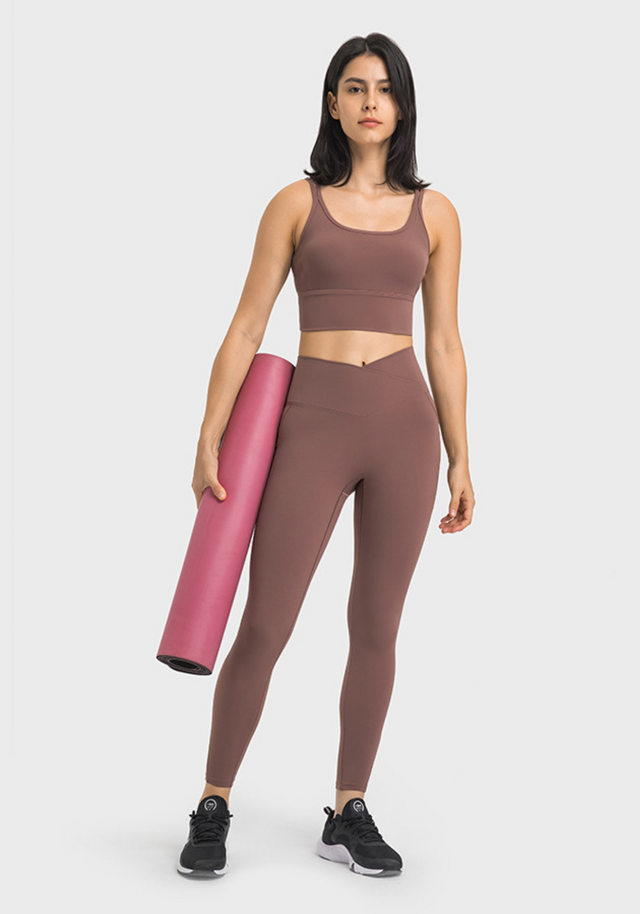 Leggings with side pockets