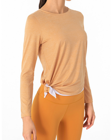 Long-Sleeve Active Top: Ultra-Soft Comfort for Yoga, Pilates & More