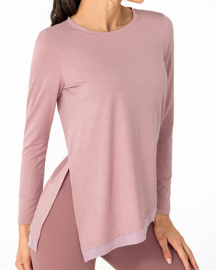 Long-Sleeve Active Top: Ultra-Soft Comfort for Yoga, Pilates & More