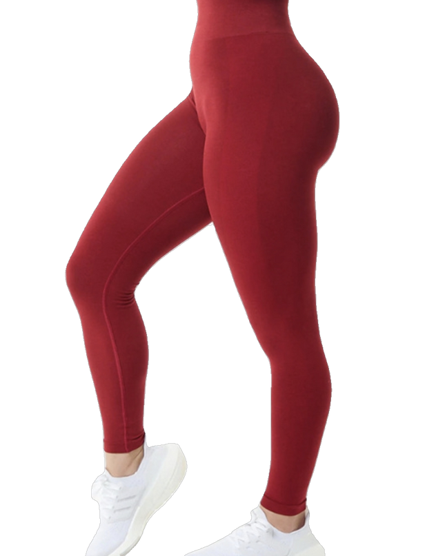 High-Waist Seamless Scrunch Leggings