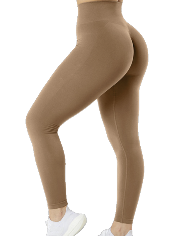 High-Waist Seamless Scrunch Leggings