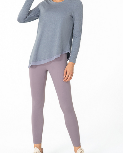 Long-Sleeve Active Top: Ultra-Soft Comfort for Yoga, Pilates & More