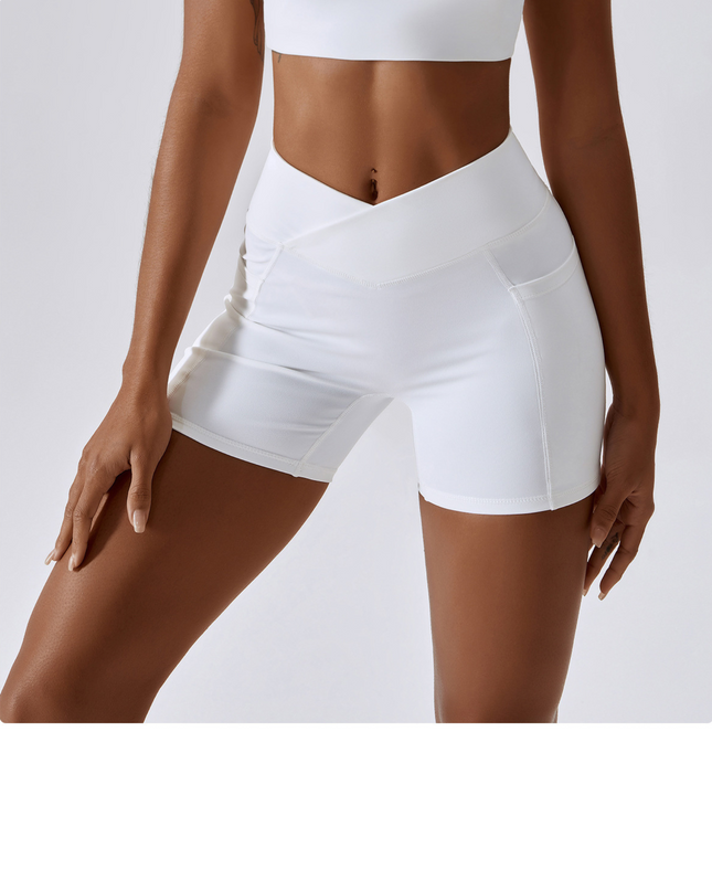 V-Cross Scrunch Shorts