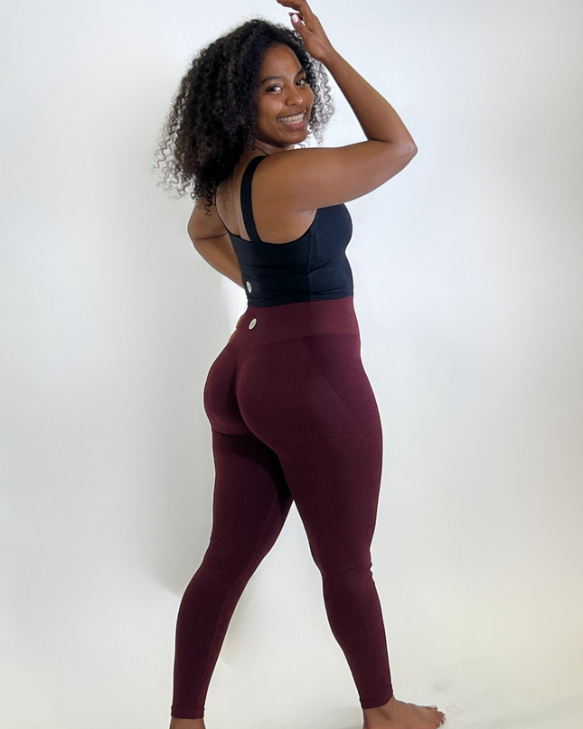 High-Waist Seamless Scrunch Leggings