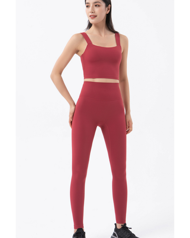 "Ultra-Soft High Waist Sports Leggings"