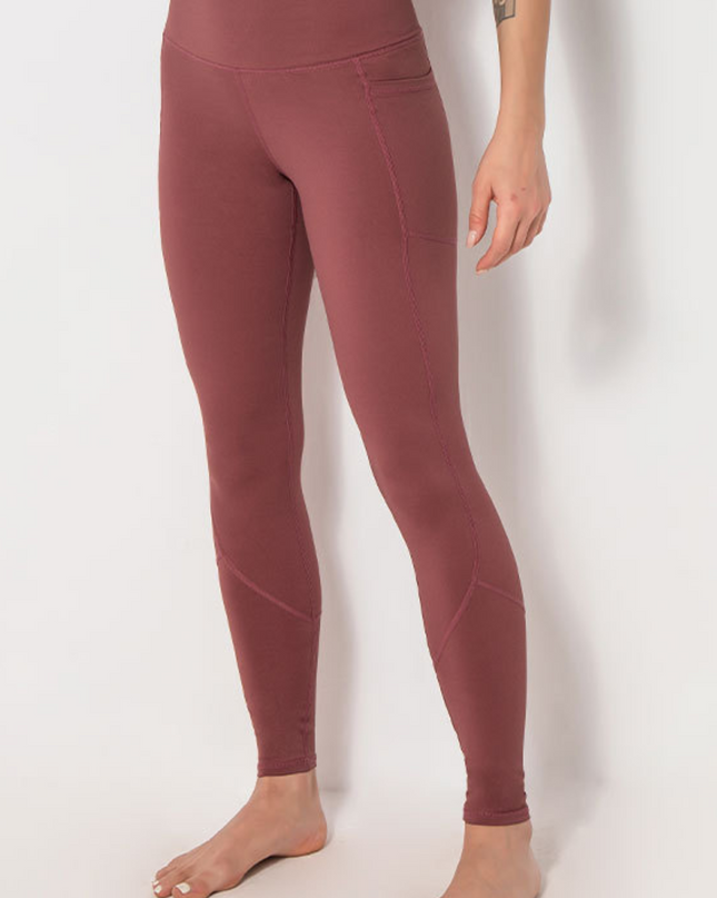 'Compress & Contour' High Waist Leggings with Pockets