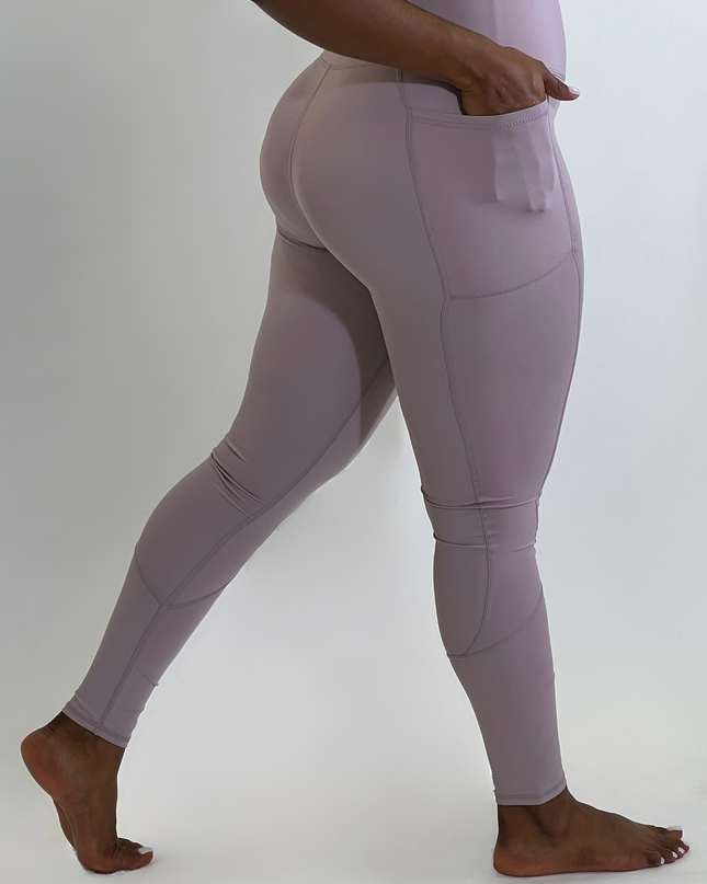 'Compress & Contour' High Waist Leggings with Pockets