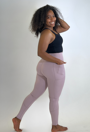 'Compress & Contour' High Waist Leggings with Pockets