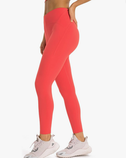 "High-Waist Design Sport Leggings"