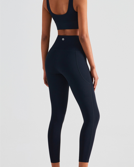 "High-Waist Pocketed Sport Leggings"