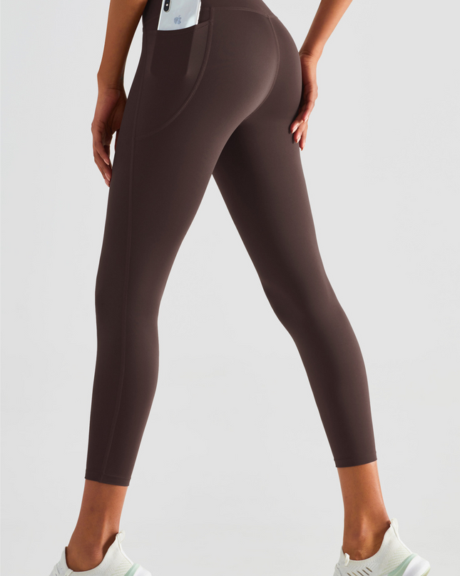 "High-Waist Pocketed Sport Leggings"