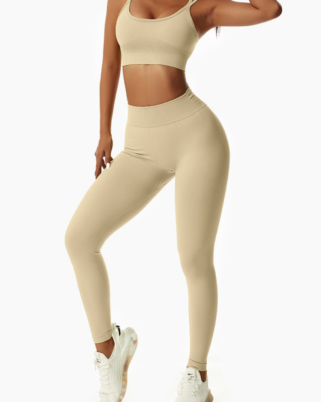 GluteBoost High-Waist Scrunch Leggings