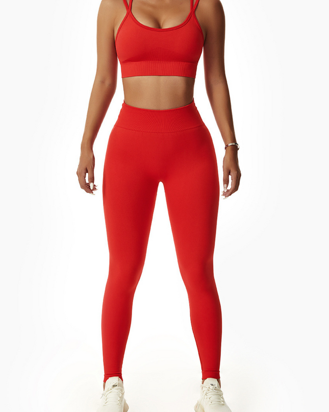 GluteBoost High-Waist Scrunch Leggings