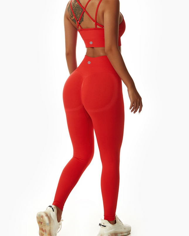 GluteBoost High-Waist Scrunch Leggings