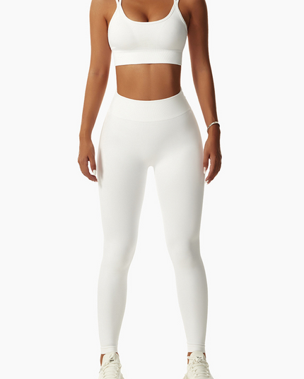 'Crossover Comfort' Seamless Sports Bra