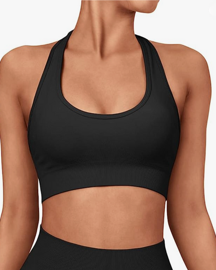 Open-Back Sports Bra