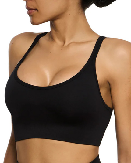 'Crossover Comfort' Seamless Sports Bra