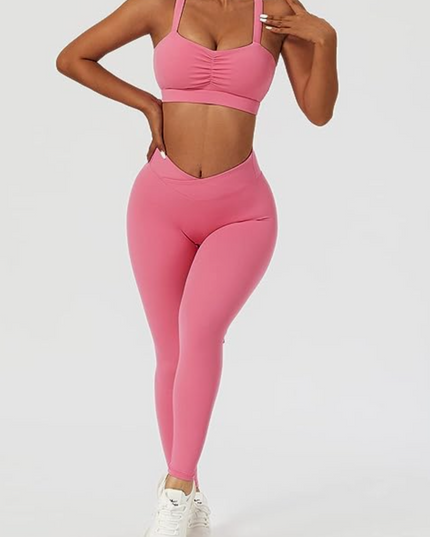 V-Cross High Waist Sports Leggings