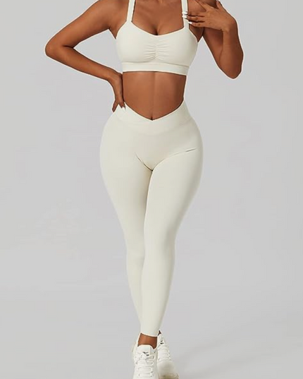 V-Cross High Waist Sports Leggings