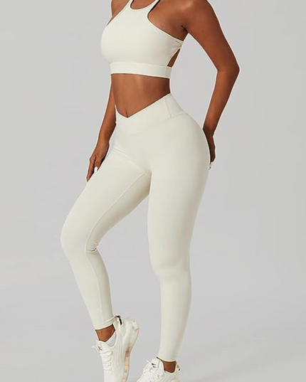 V-Cross High Waist Sports Leggings