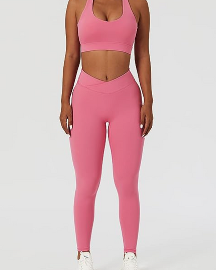 V-Cross High Waist Sports Leggings